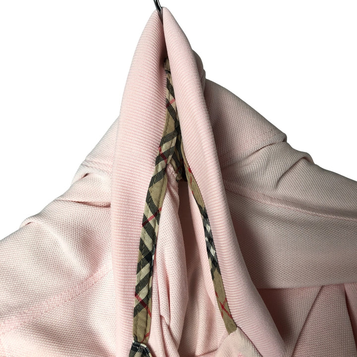 Burberry's BURBERRY LONDON long-sleeved polo shirt, made in the UK, men's size L cotton pink type Vintage Second Hand