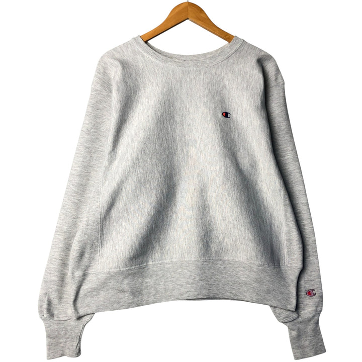 Champion REVERSE WEAVE Reverse Weave One-Point Logo Sweatshirt, Men's Size Medium, Vintage cotton gray type Vintage Second Hand