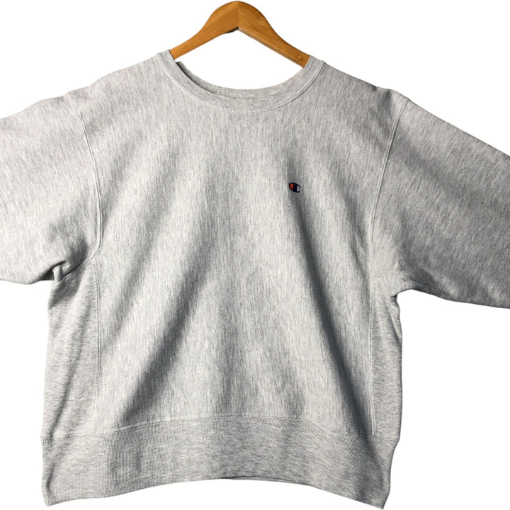 Champion REVERSE WEAVE Reverse Weave One-Point Logo Sweatshirt, Men's Size Medium, Vintage cotton gray type Vintage Second Hand