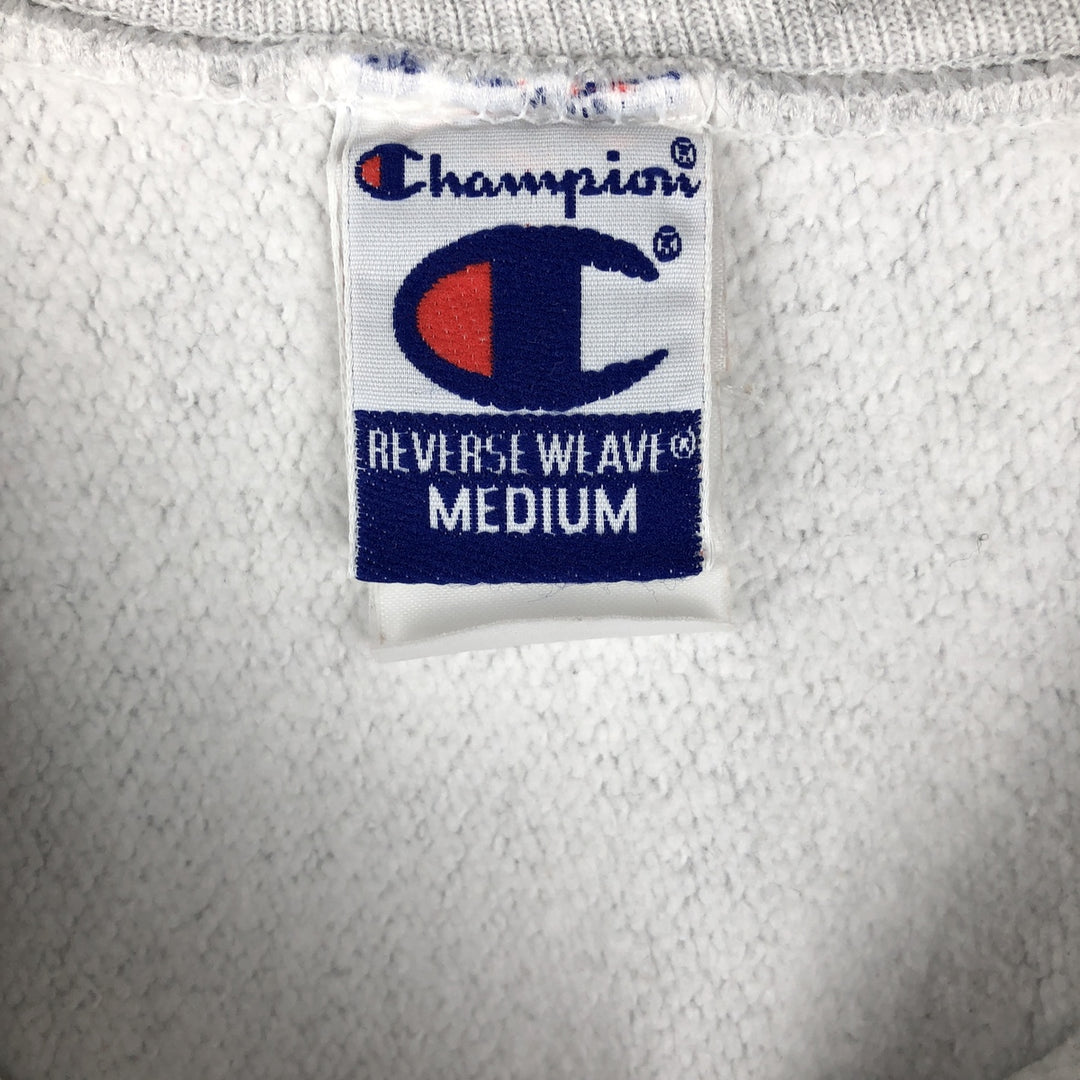 Champion REVERSE WEAVE Reverse Weave One-Point Logo Sweatshirt, Men's Size Medium, Vintage cotton gray type Vintage Second Hand