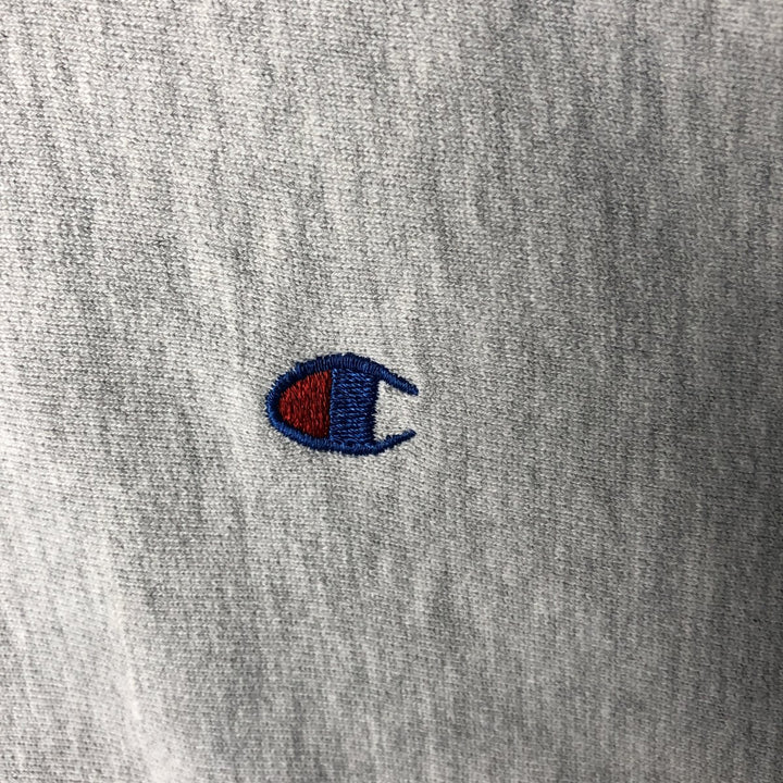 90'S Champion Reverse Weave Embroidered Tag One Point Logo Sweatshirt Trainer Made in USA Men's XL cotton gray type Vintage Second Hand