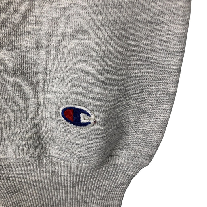 90'S Champion Reverse Weave Embroidered Tag One Point Logo Sweatshirt Trainer Made in USA Men's XL cotton gray type Vintage Second Hand
