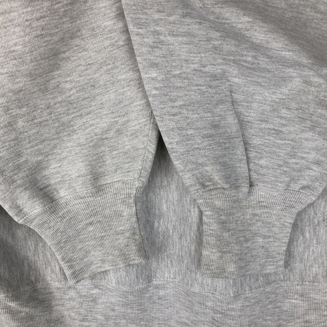 90'S Champion Reverse Weave Embroidered Tag One Point Logo Sweatshirt Trainer Made in USA Men's XL cotton gray type Vintage Second Hand