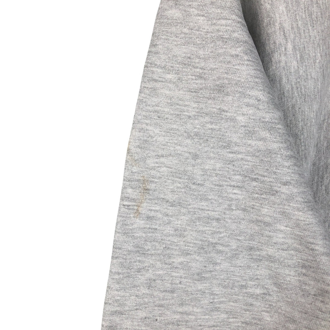 90'S Champion Reverse Weave Embroidered Tag One Point Logo Sweatshirt Trainer Made in USA Men's XL cotton gray type Vintage Second Hand