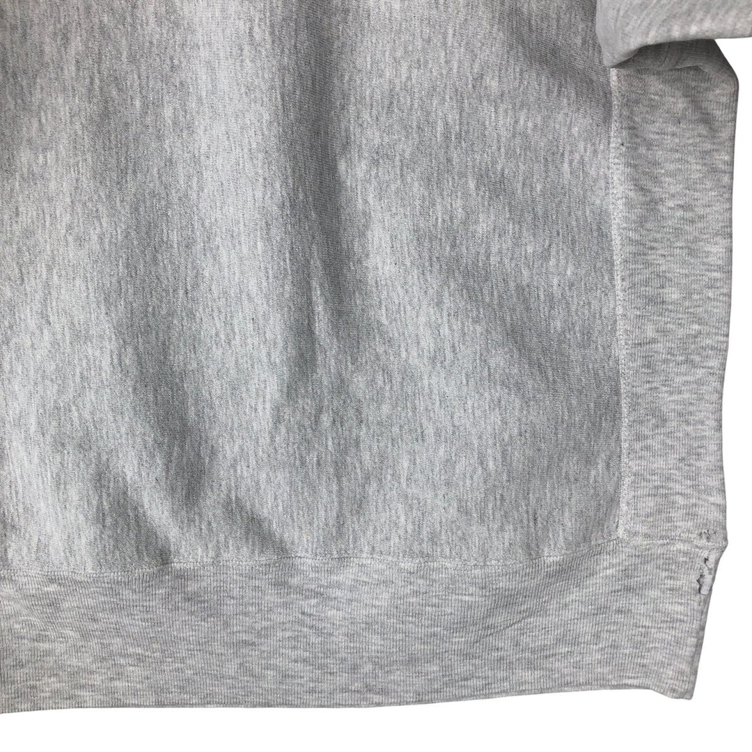 90'S Champion Reverse Weave Embroidered Tag One Point Logo Sweatshirt Trainer Made in USA Men's XL cotton gray type Vintage Second Hand