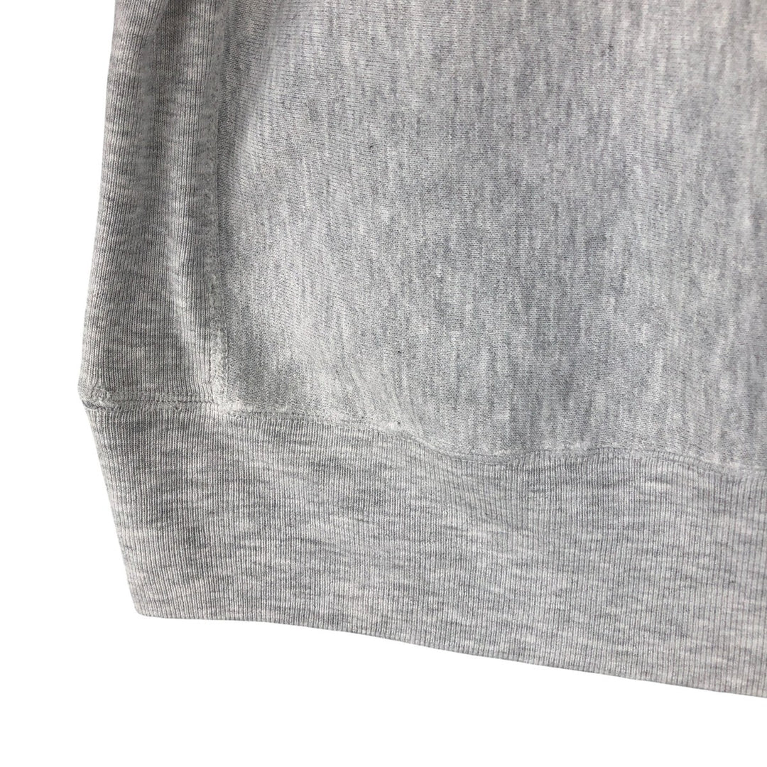 90'S Champion Reverse Weave Embroidered Tag One Point Logo Sweatshirt Trainer Made in USA Men's XL cotton gray type Vintage Second Hand