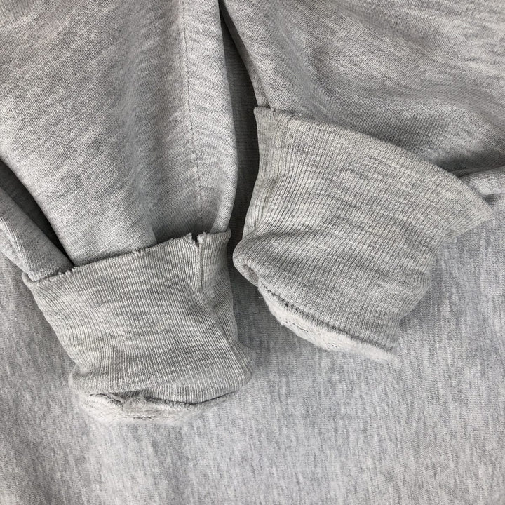 90'S Champion Reverse Weave Embroidered Tag One Point Logo Sweatshirt Trainer Made in USA Men's XL cotton gray type Vintage Second Hand