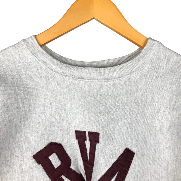 90'S Champion Reverse Weave Harvard College Sweatshirt with Embroidered Tag, Made in USA, Men's XXL cotton gray type Vintage Second Hand