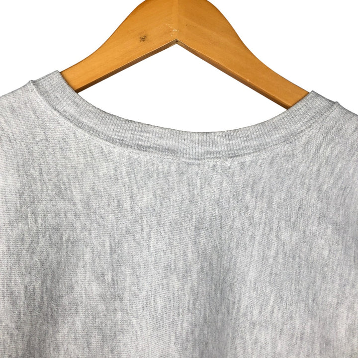 90'S Champion Reverse Weave Harvard College Sweatshirt with Embroidered Tag, Made in USA, Men's XXL cotton gray type Vintage Second Hand