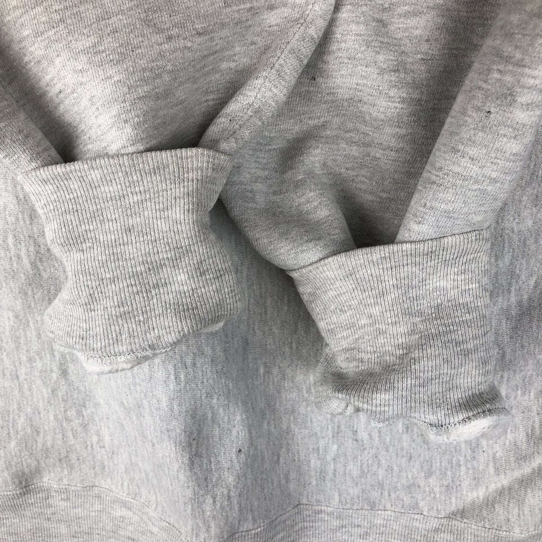 90'S Champion Reverse Weave Harvard College Sweatshirt with Embroidered Tag, Made in USA, Men's XXL cotton gray type Vintage Second Hand