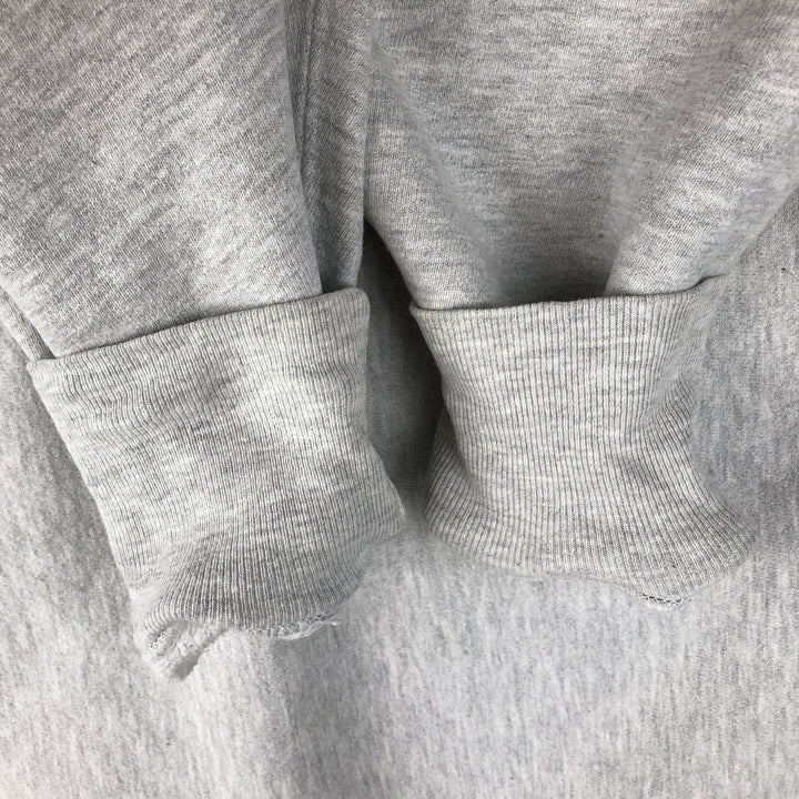 90'S Champion Reverse Weave Harvard College Sweatshirt with Embroidered Tag, Made in USA, Men's XXL cotton gray type Vintage Second Hand