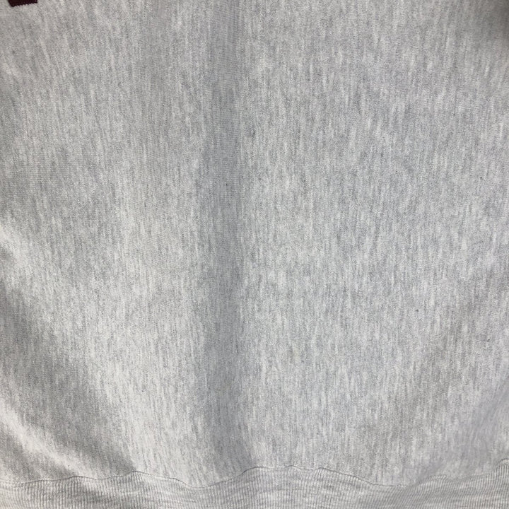 90'S Champion Reverse Weave Harvard College Sweatshirt with Embroidered Tag, Made in USA, Men's XXL cotton gray type Vintage Second Hand