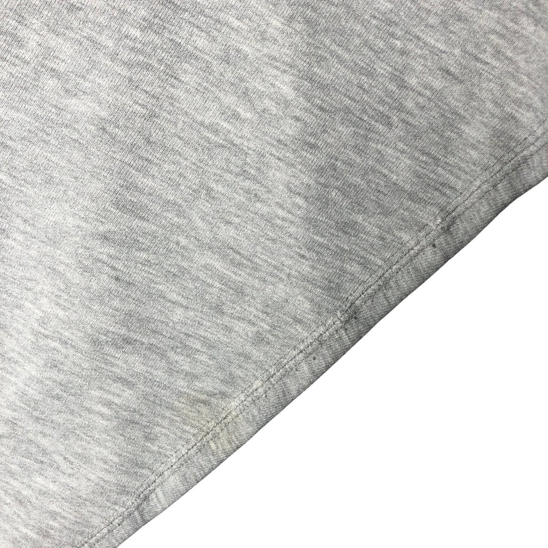 90'S Champion Reverse Weave College Sweatshirt with Embroidered Tag and Triple Print, Made in USA, Men's Size XL cotton gray type Vintage Second Hand