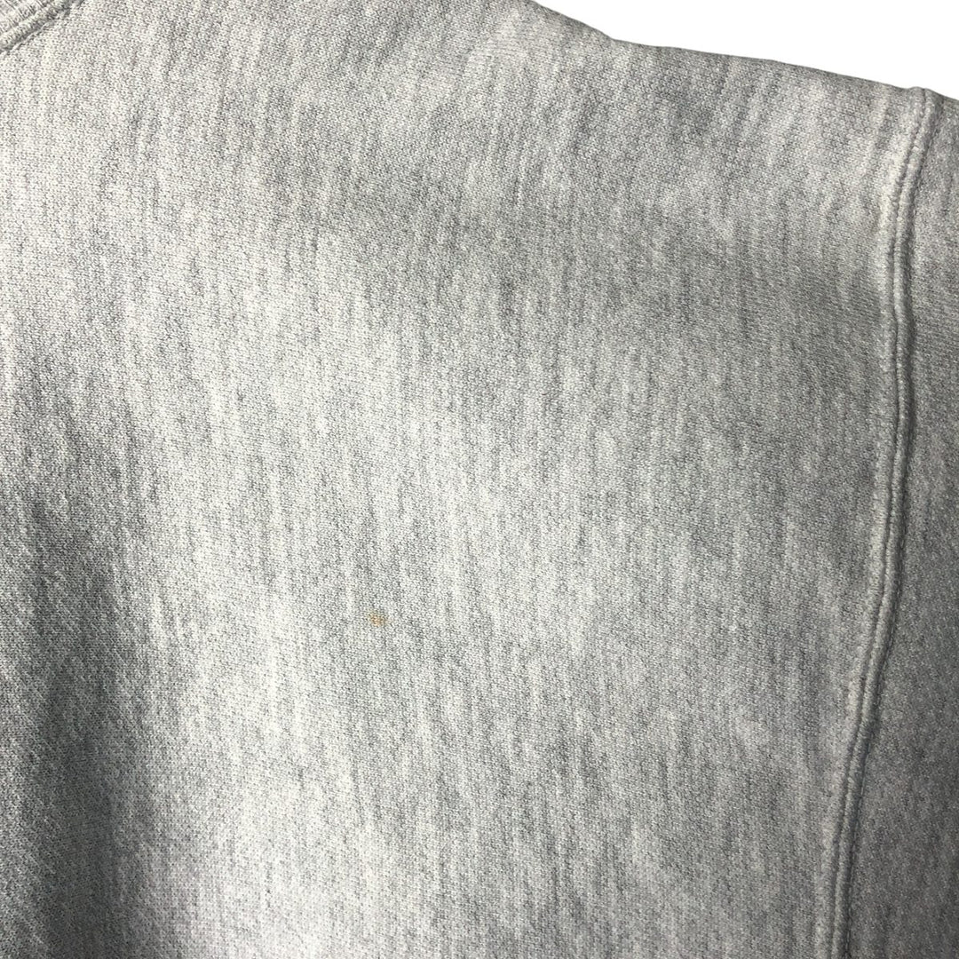 Vintage 90'S Champion Reverse Weave Print Sweatshirt, Men's XL unclear gray type Vintage Second Hand