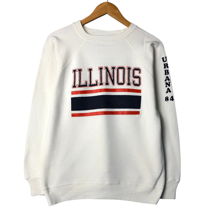 Vintage 1980'S Champion sweatshirt, Made in USA, Men's Size L cotton white type Vintage Second Hand