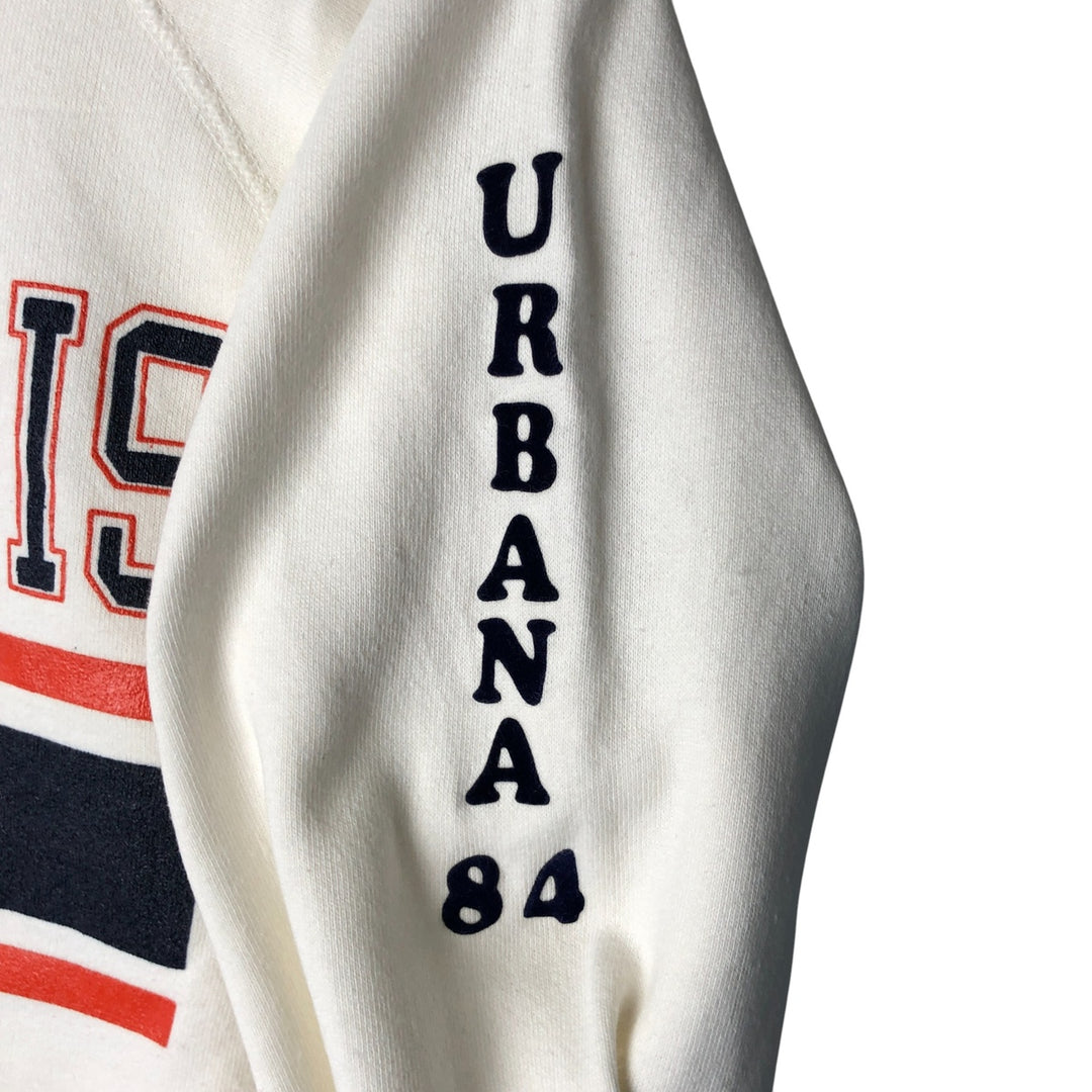 Vintage 1980'S Champion sweatshirt, Made in USA, Men's Size L cotton white type Vintage Second Hand