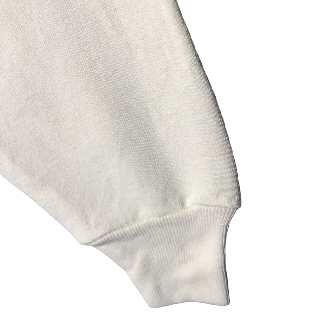 Vintage 1980'S Champion sweatshirt, Made in USA, Men's Size L cotton white type Vintage Second Hand