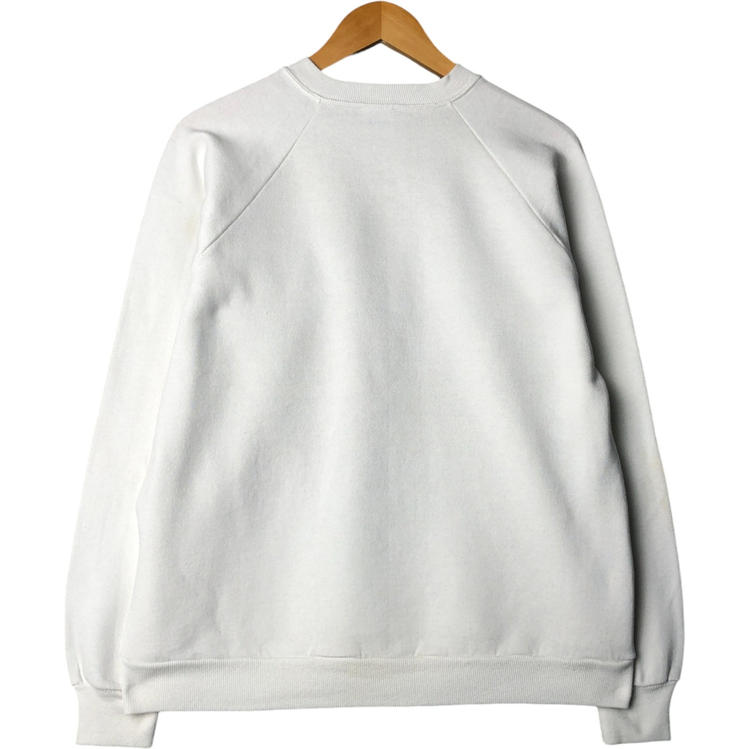 Vintage 1980'S Disney Mickey Mouse character sweatshirt, Made in USA, Men's XL cotton white type Vintage Second Hand