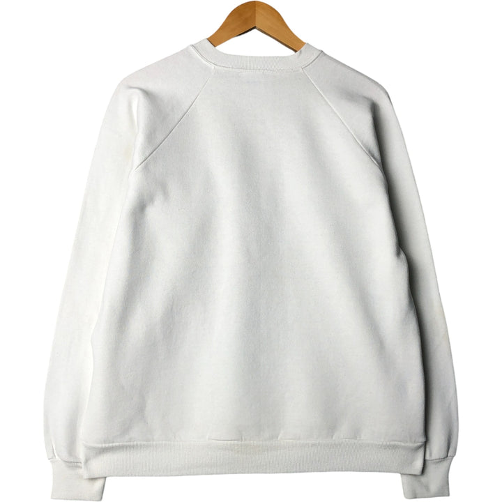 Vintage 1980'S Disney Mickey Mouse character sweatshirt, Made in USA, Men's XL cotton white type Vintage Second Hand
