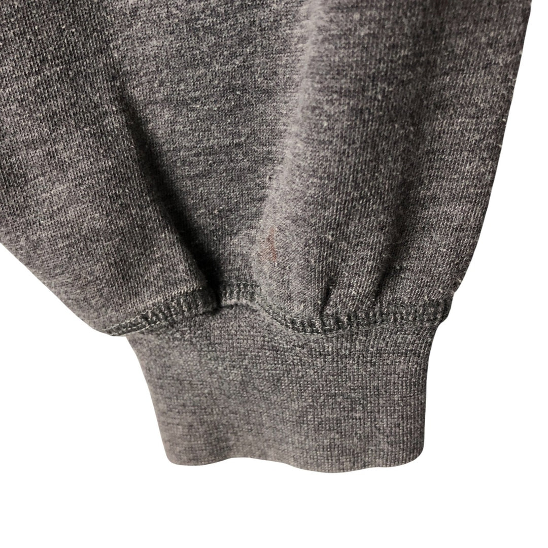 90'S Reebok Logo Sweatshirt, Men's XL Size Vintage cotton Charcoal Vintage Second Hand