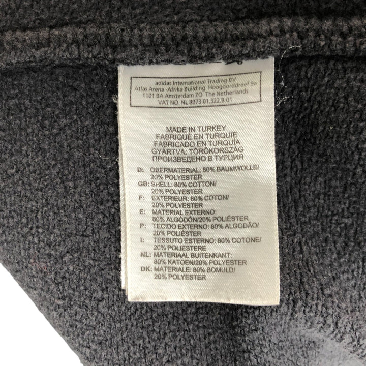 Adidas One-Point Logo Sweatshirt, Men's Size L cotton black type Vintage Second Hand