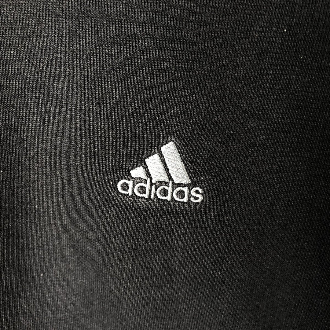 Adidas One-Point Logo Sweatshirt, Men's Size L cotton black type Vintage Second Hand