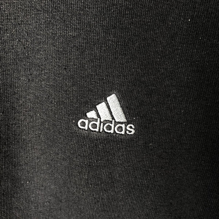 Adidas One-Point Logo Sweatshirt, Men's Size L cotton black type Vintage Second Hand