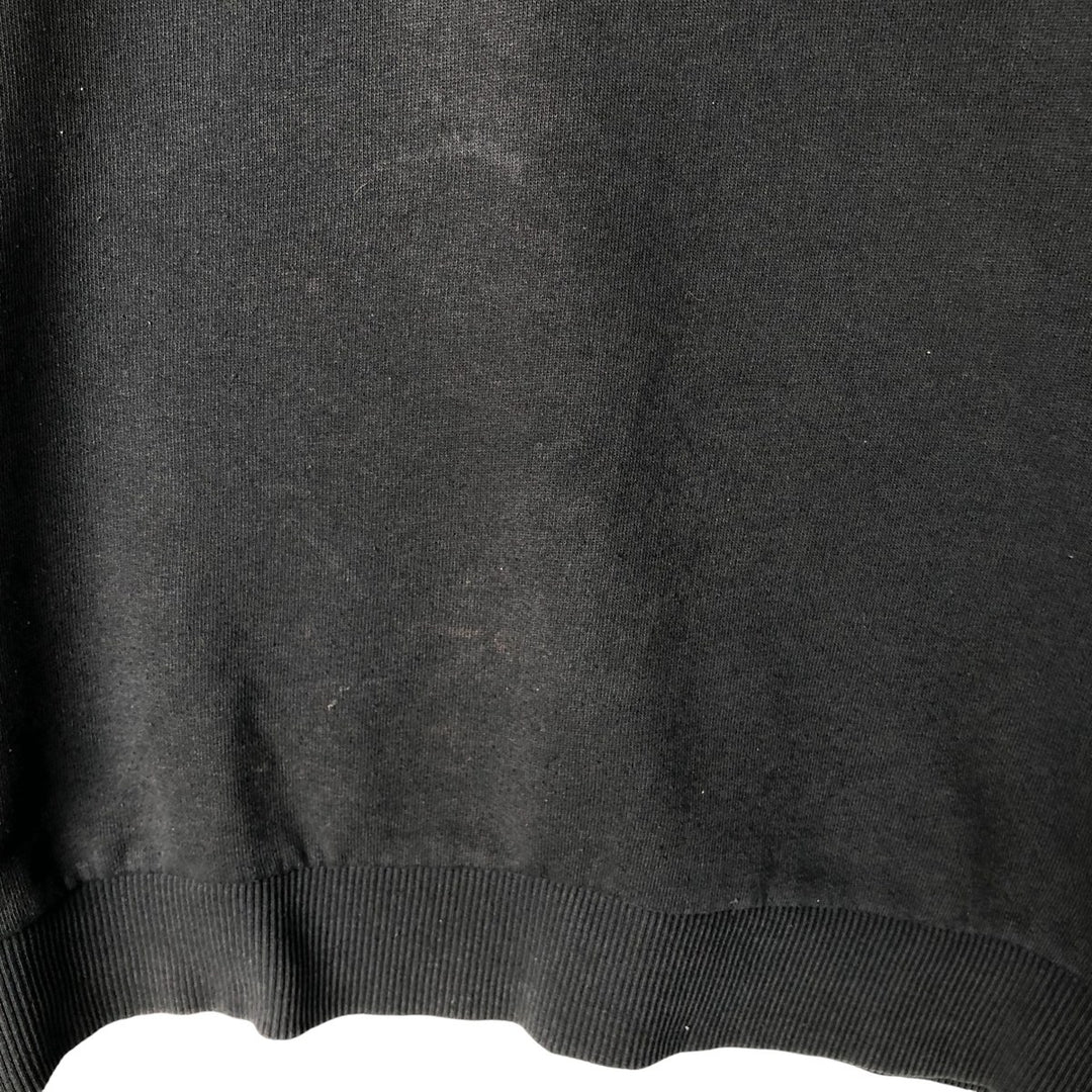 Adidas One-Point Logo Sweatshirt, Men's Size L cotton black type Vintage Second Hand