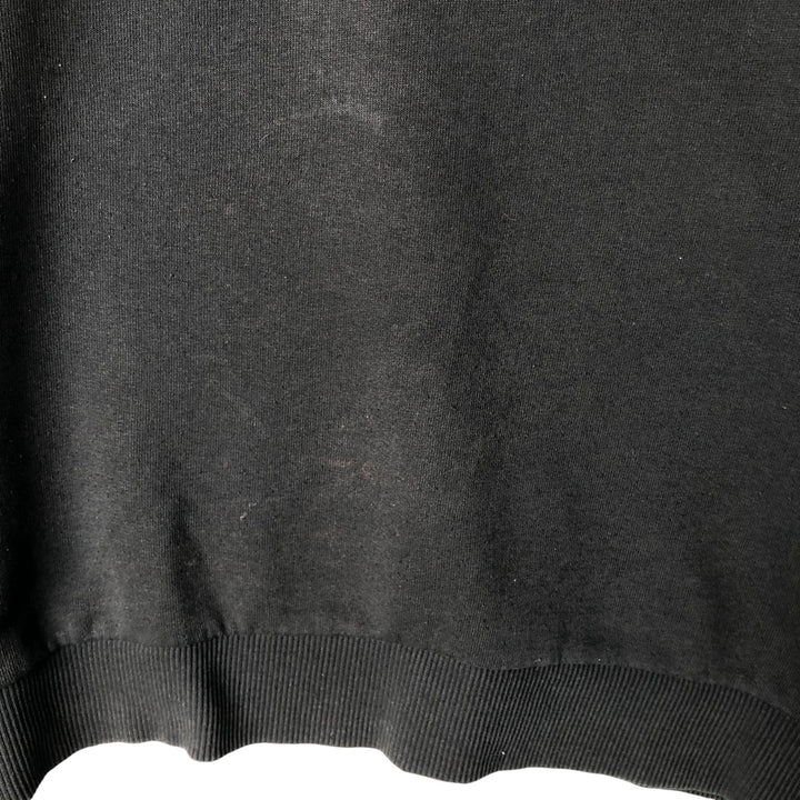 Adidas One-Point Logo Sweatshirt, Men's Size L cotton black type Vintage Second Hand