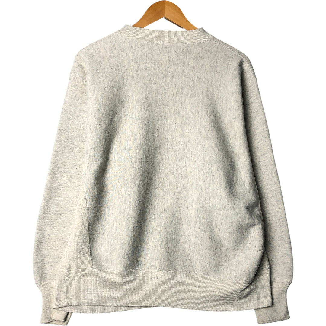 Vintage 90'S JANSPORT logo sweatshirt, size L, men's unclear pale white type Vintage Second Hand