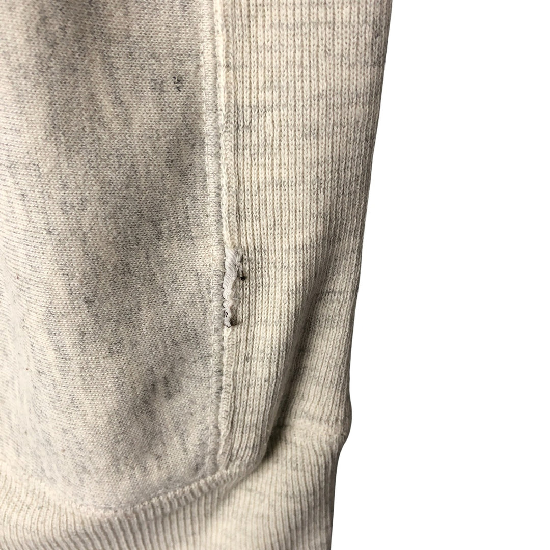Vintage 90'S JANSPORT logo sweatshirt, size L, men's unclear pale white type Vintage Second Hand