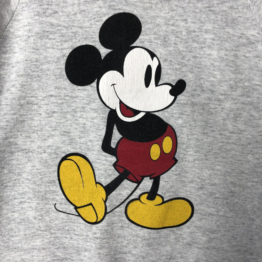 Vintage 1980'S Disney Mickey Mouse character sweatshirt, made in the USA, size M, men's cotton white type Vintage Second Hand