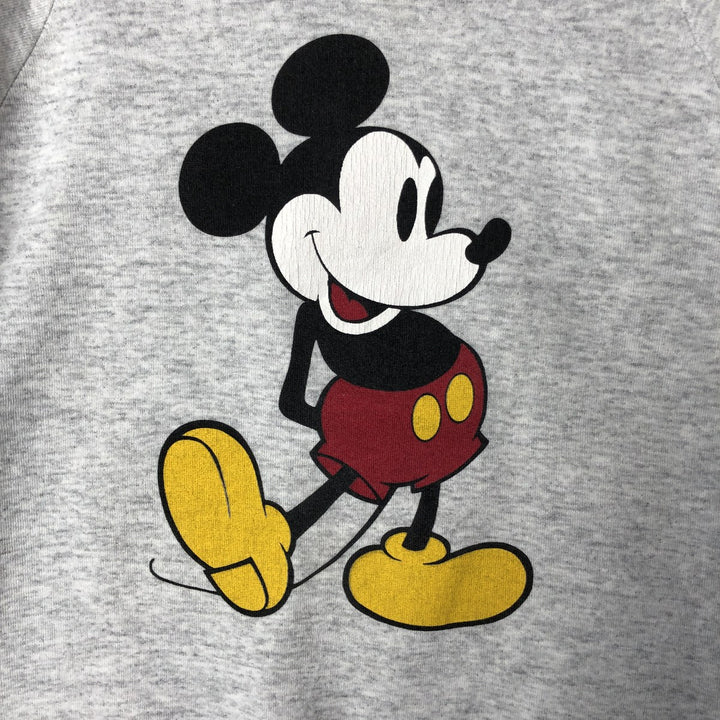 Vintage 1980'S Disney Mickey Mouse character sweatshirt, made in the USA, size M, men's cotton white type Vintage Second Hand