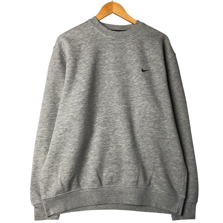 00'S Nike One Point Logo Sweatshirt Trainer Men's XL cotton gray type Vintage Second Hand