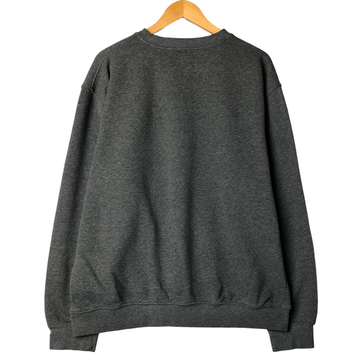 00'S Nike One Point Logo Sweatshirt Trainer Men's XL cotton Charcoal Vintage Second Hand