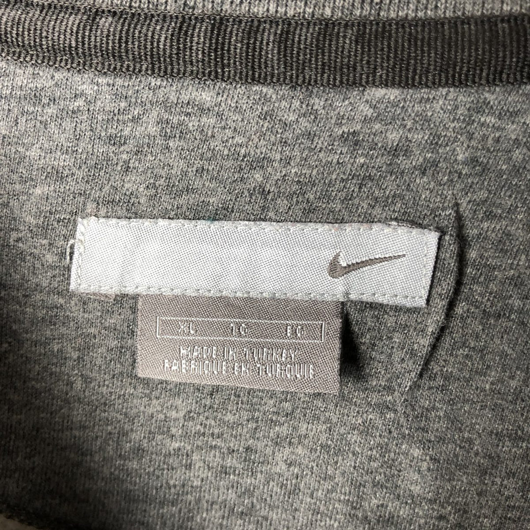 00'S Nike One Point Logo Sweatshirt Trainer Men's XL cotton gray type Vintage Second Hand