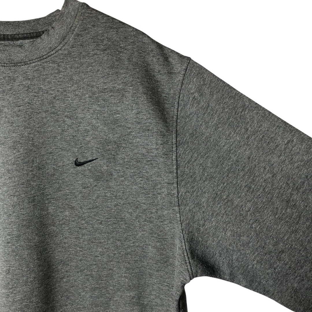 00'S Nike One Point Logo Sweatshirt Trainer Men's XL cotton gray type Vintage Second Hand