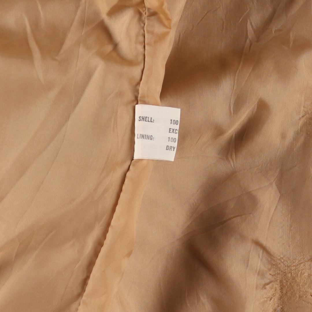 1970'S Jean Pierre swing-top leather blouson jacket, women's size L, vintage genuine leather red type reddish brown Vintage Second Hand