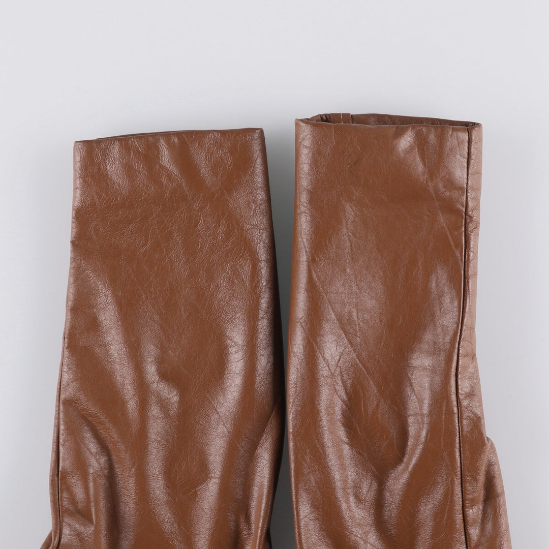 1970'S Jean Pierre swing-top leather blouson jacket, women's size L, vintage genuine leather red type reddish brown Vintage Second Hand