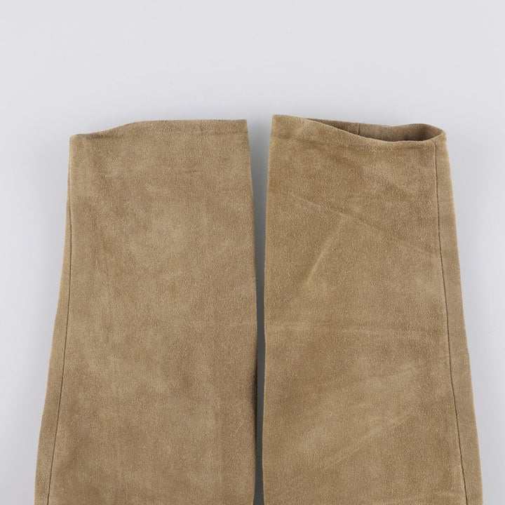 2000'S Banana Republic suede leather jacket, women's size M Genuine suede leather Beige type Vintage Second Hand