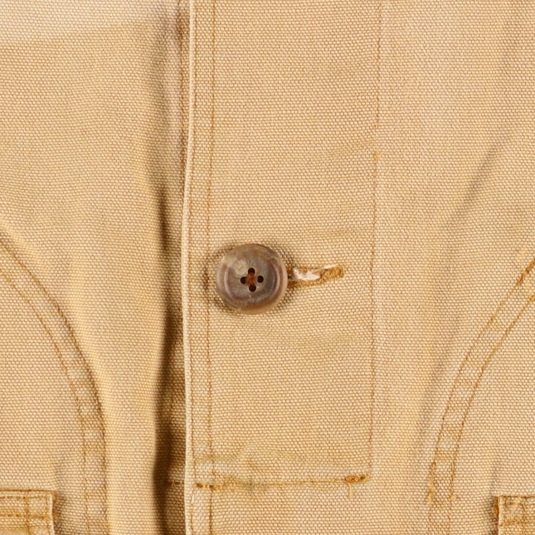 Ralph Lauren POLO by Ralph Lauren hunting jacket, men's size L cotton ocher yellow type Vintage Second Hand