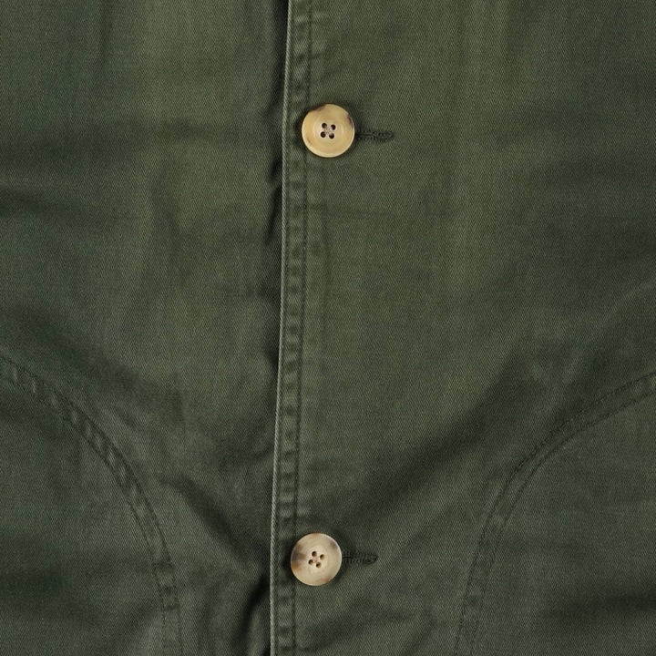 Ralph Lauren POLO by Ralph Lauren hunting jacket, men's size L cotton Green type dark green Vintage Second Hand