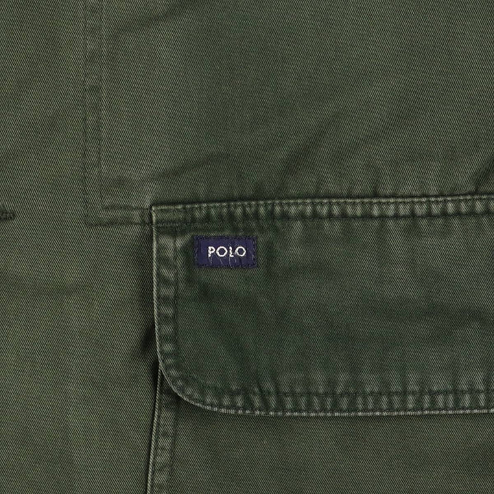 Ralph Lauren POLO by Ralph Lauren hunting jacket, men's size L cotton Green type dark green Vintage Second Hand