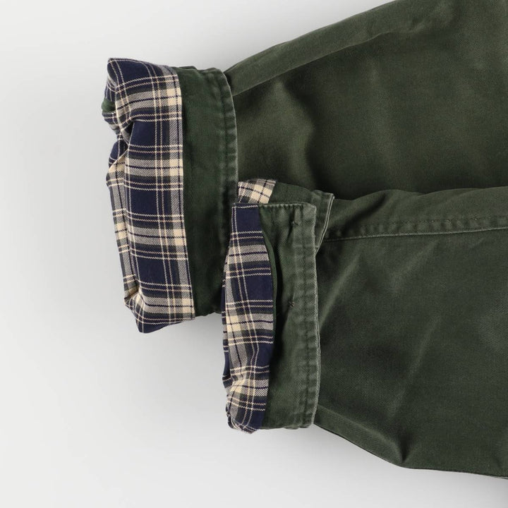 Ralph Lauren POLO by Ralph Lauren hunting jacket, men's size L cotton Green type dark green Vintage Second Hand