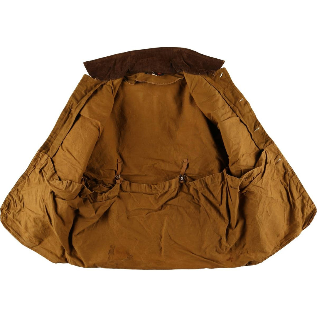 Vintage 1950s-1960'S Bullseye Bill Duck Hunting Jacket, Men's Size L unclear brown type Vintage Second Hand