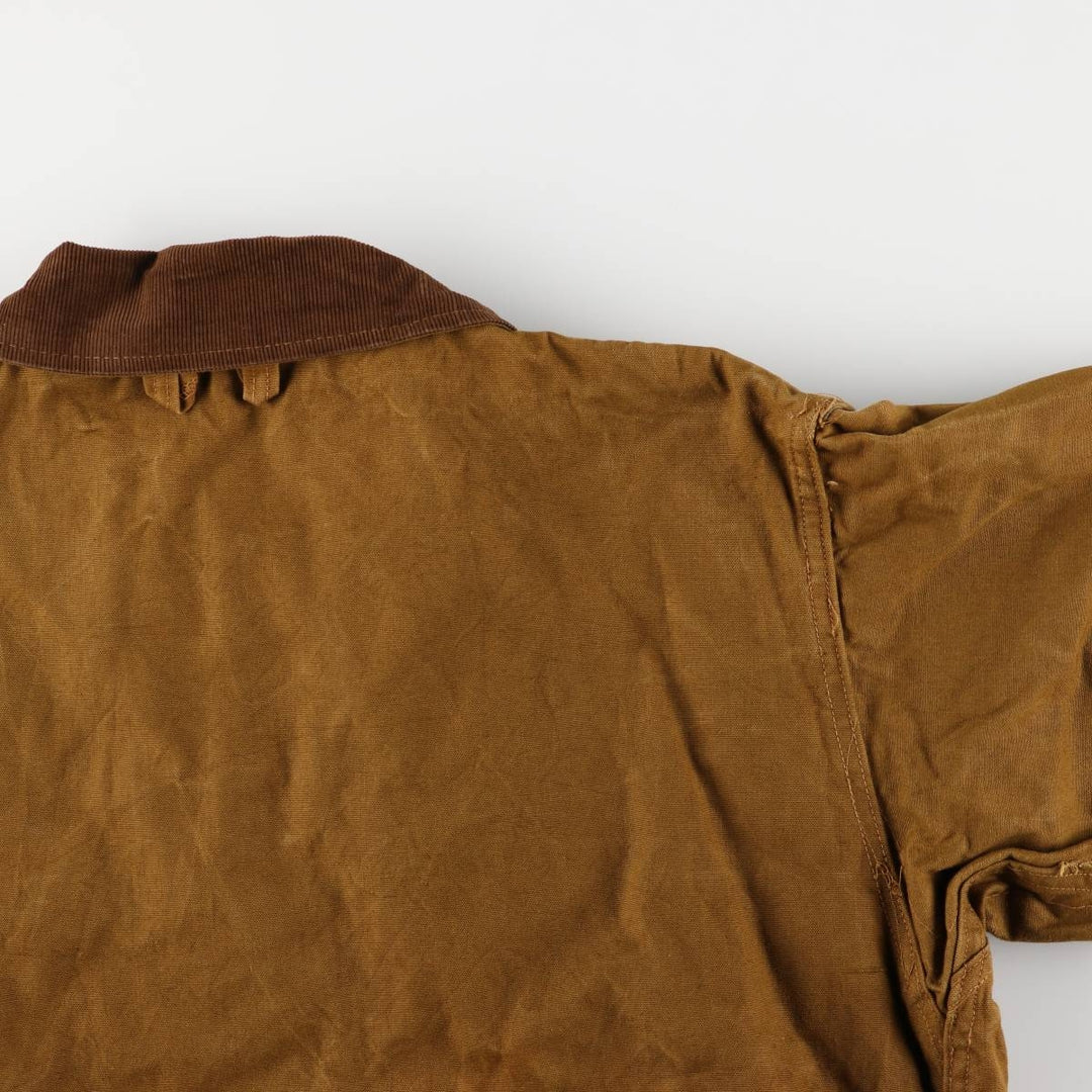 Vintage 1950s-1960'S Bullseye Bill Duck Hunting Jacket, Men's Size L unclear brown type Vintage Second Hand