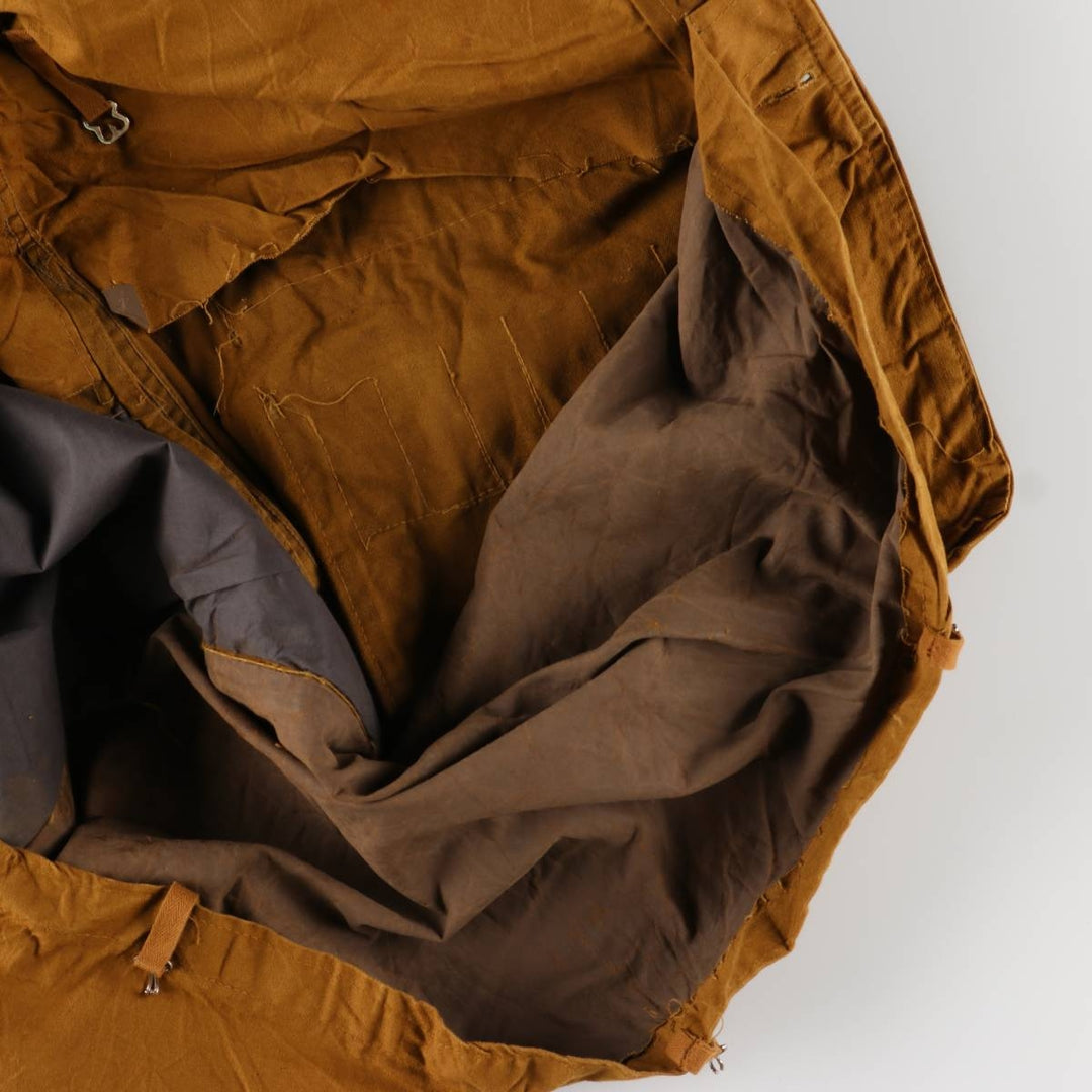 Vintage 1950s-1960'S Bullseye Bill Duck Hunting Jacket, Men's Size L unclear brown type Vintage Second Hand