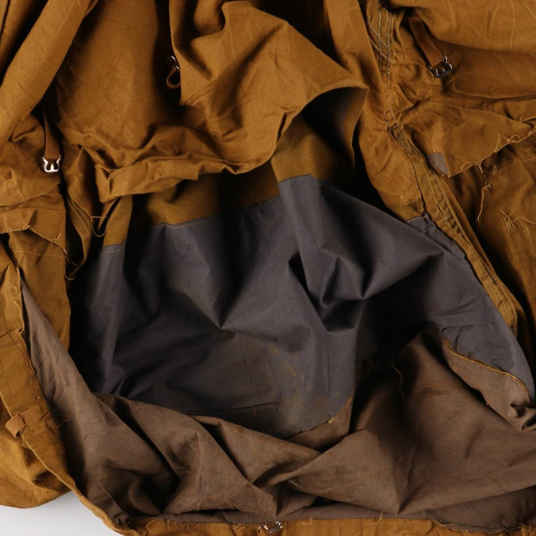 Vintage 1950s-1960'S Bullseye Bill Duck Hunting Jacket, Men's Size L unclear brown type Vintage Second Hand