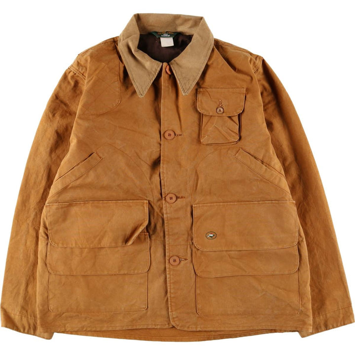 Vintage 1970'S Red Head Bone-Dry Shooting Jacket, Made in USA, Men's Size L cotton Beige type Vintage Second Hand