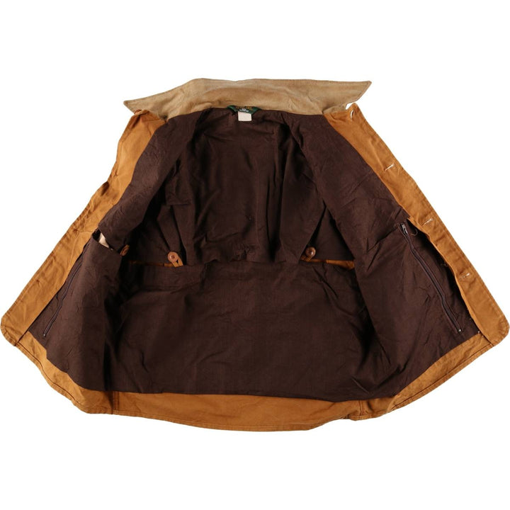 Vintage 1970'S Red Head Bone-Dry Shooting Jacket, Made in USA, Men's Size L cotton Beige type Vintage Second Hand